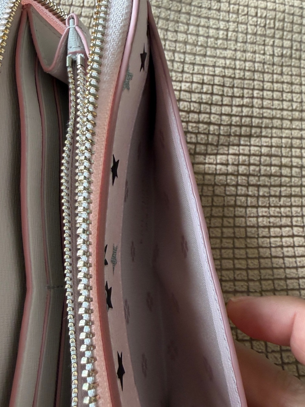kate spade Pink Star Zip-Around Wallet - Picture 6 of 6